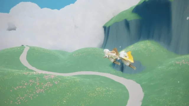 Sky 星を紡ぐ子どもたち 飛行シーン