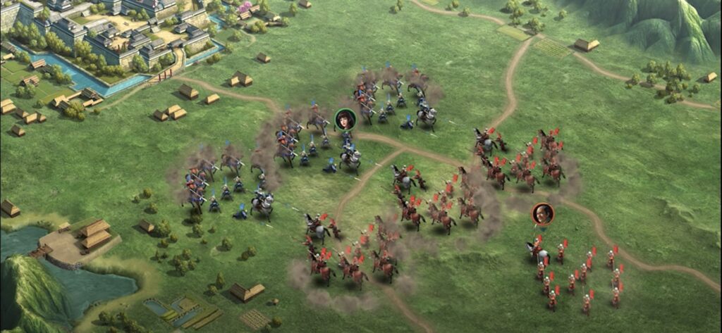 新信長の野望_ゲーム画面