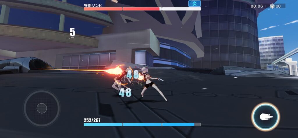 崩壊3rd_バトル画面