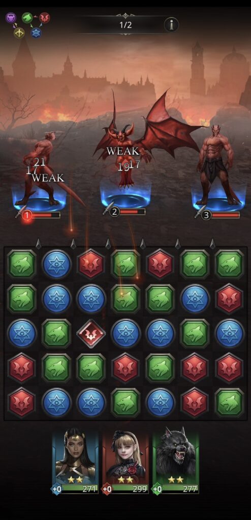 ムーンライズ_ゲーム画面